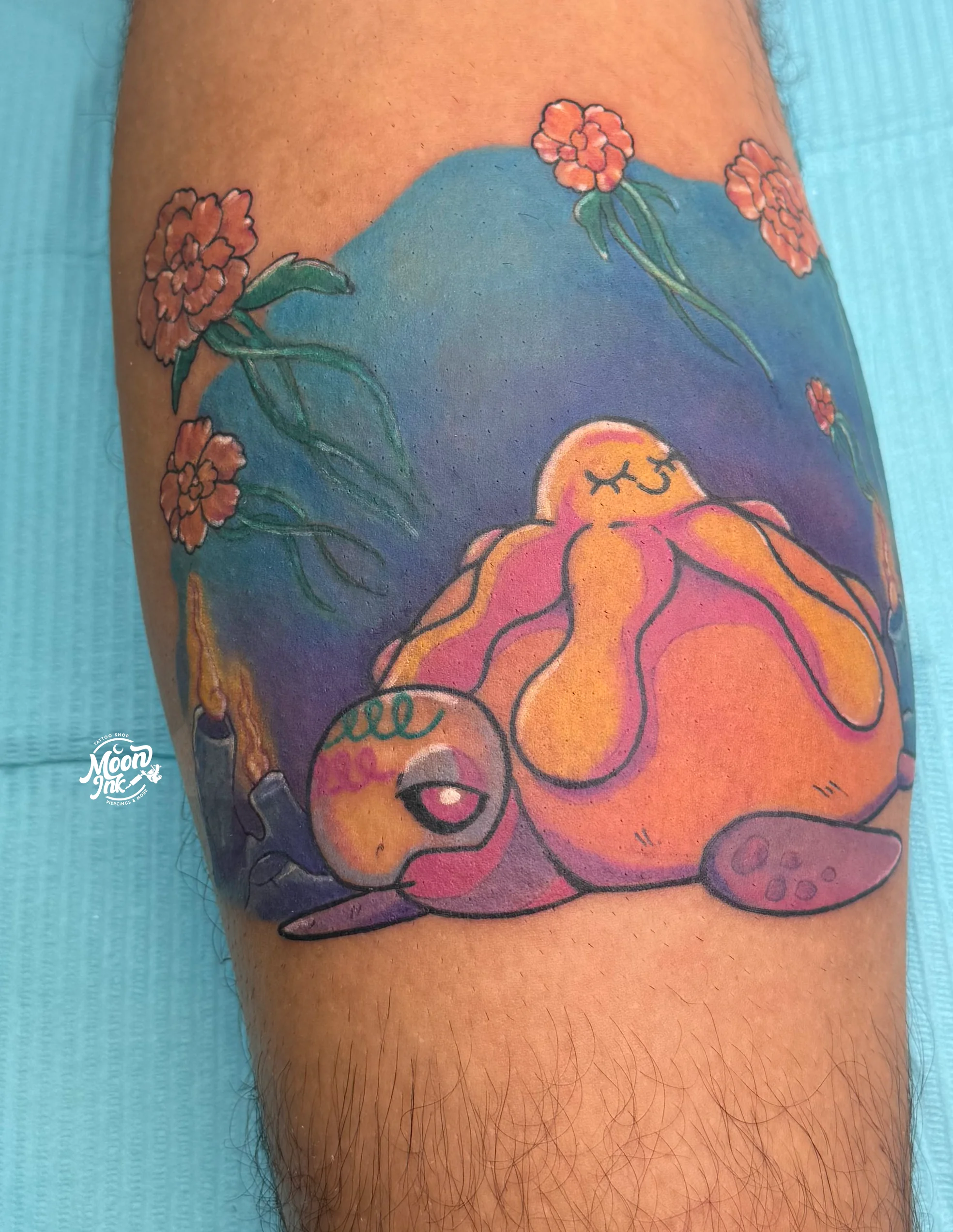 Tatuaje a color completo